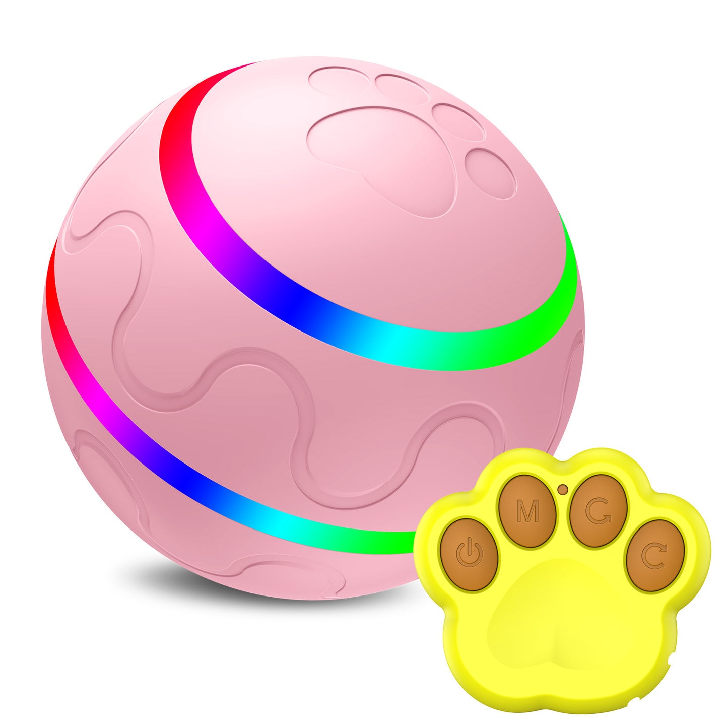 Pet New dog Wicked Ball Toy Intelligent Ball USB dog Toys Self Rotating Ball Automatic Rotation Ball