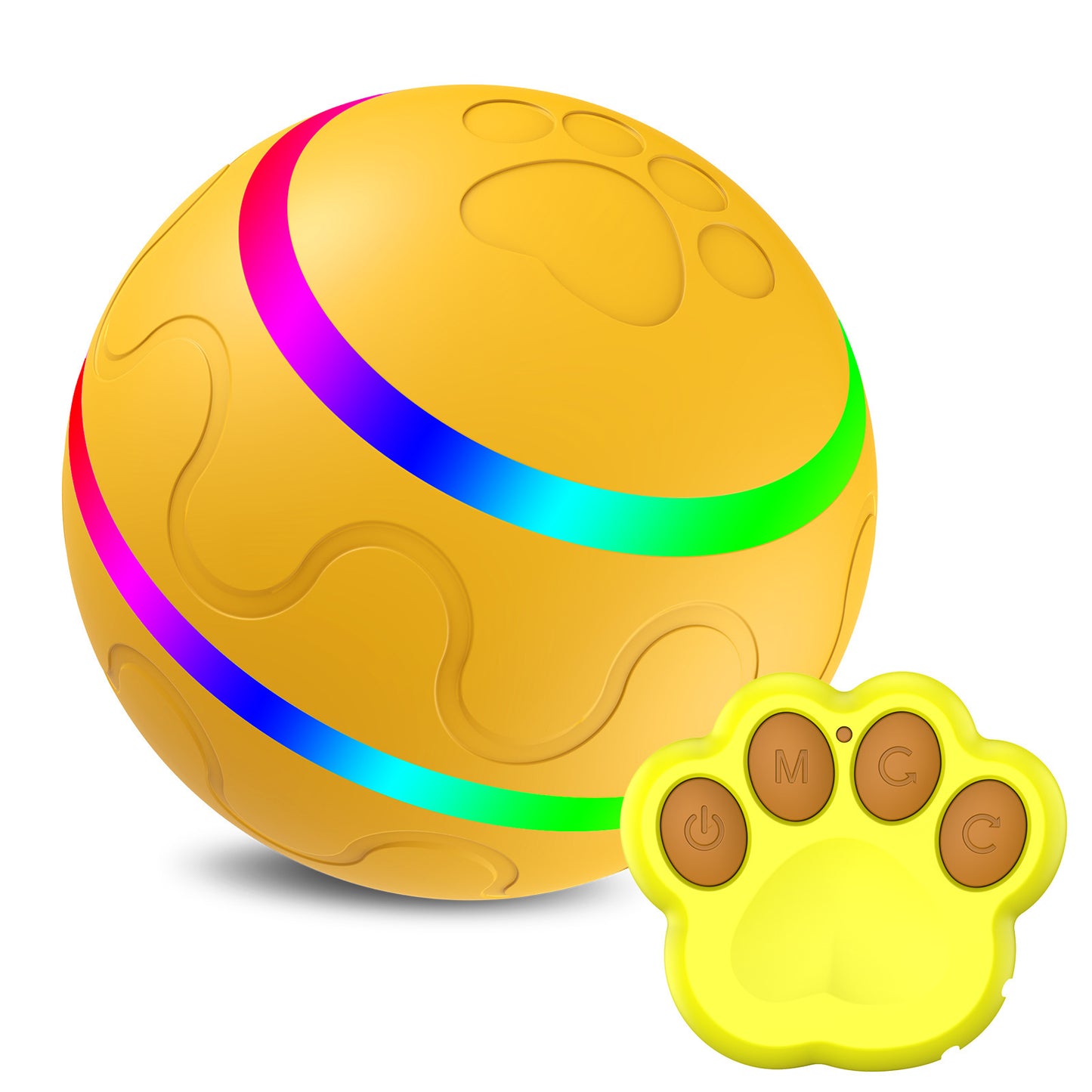 Pet New dog Wicked Ball Toy Intelligent Ball USB dog Toys Self Rotating Ball Automatic Rotation Ball